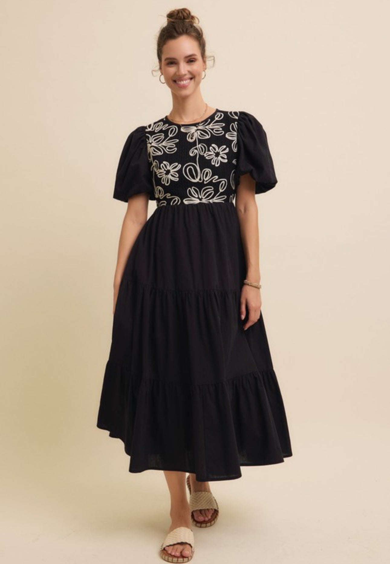 Jess Embroidered Dress