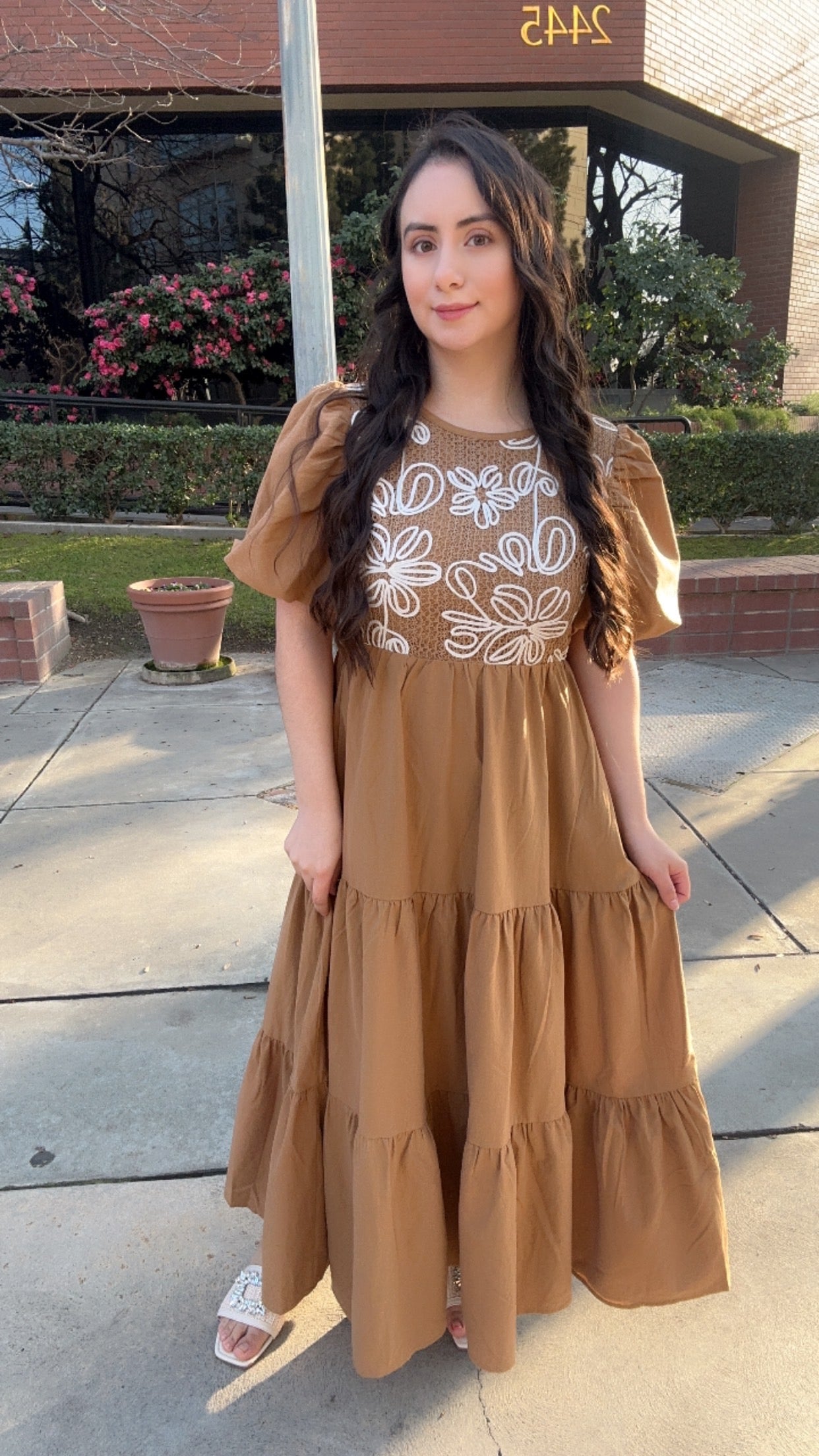 Jess Embroidered Dress