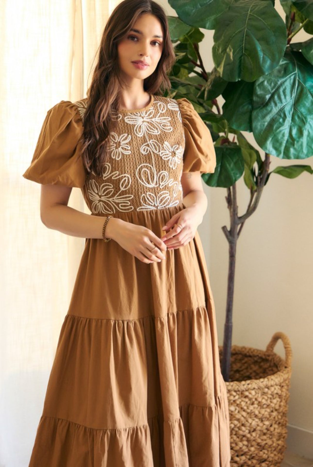 Jess Embroidered Dress