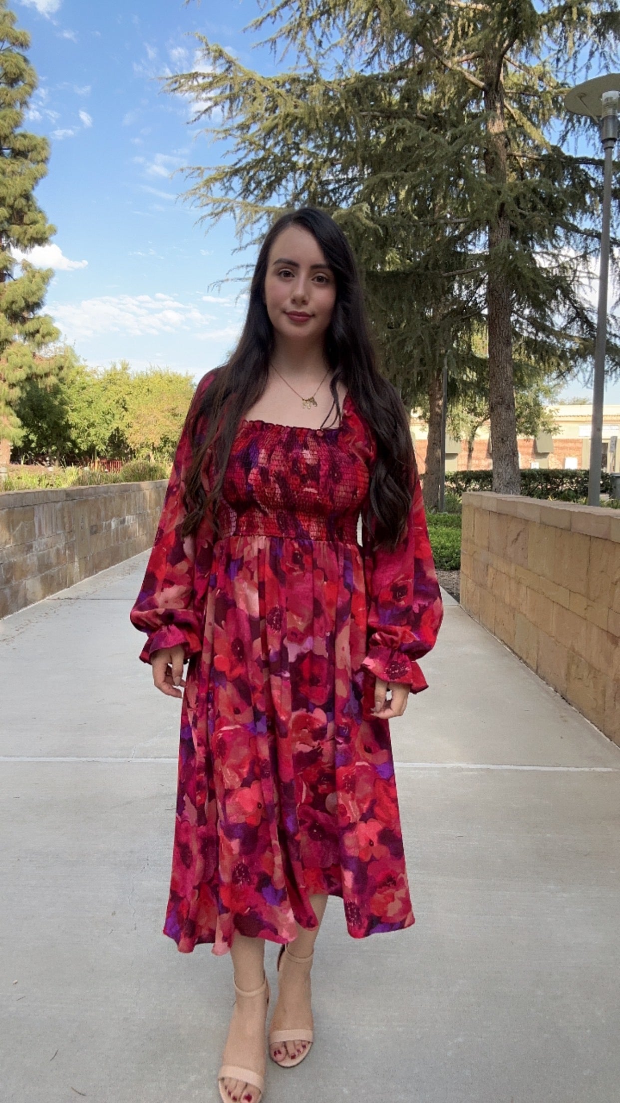 Multi Color Midi Dress