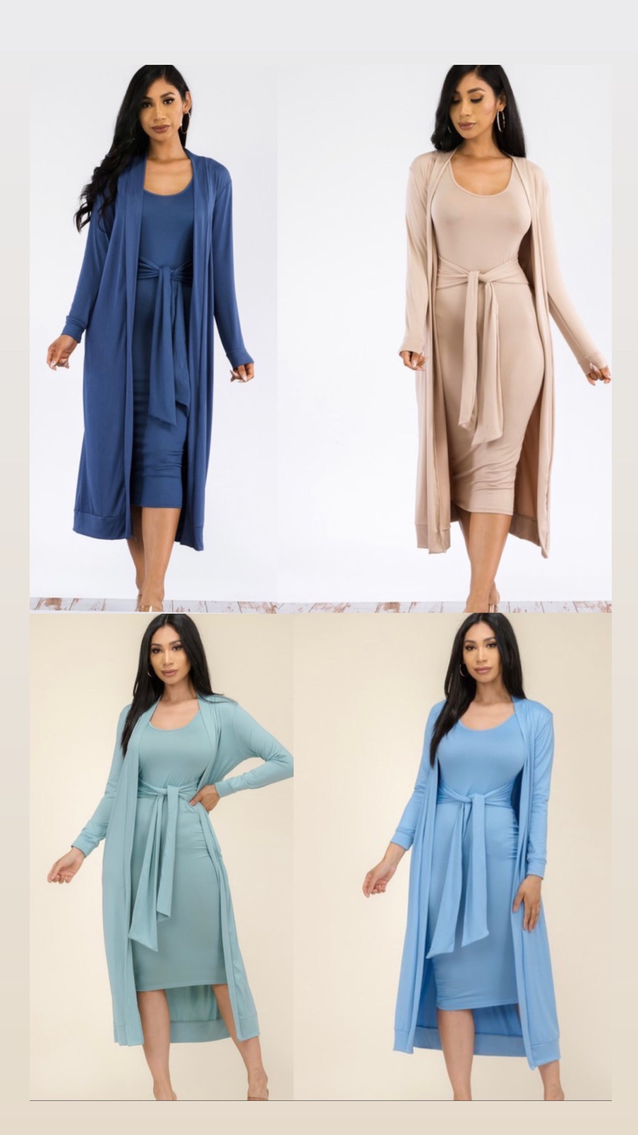 Sophie Midi Dress 2in1