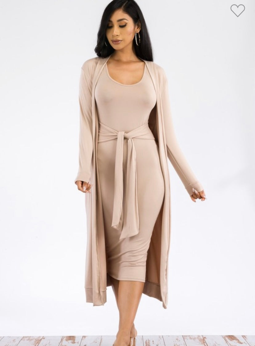 Sophie Midi Dress 2in1