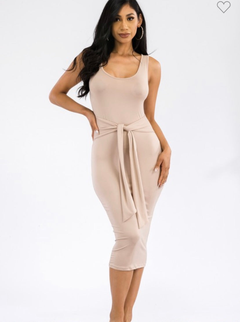 Sophie Midi Dress 2in1