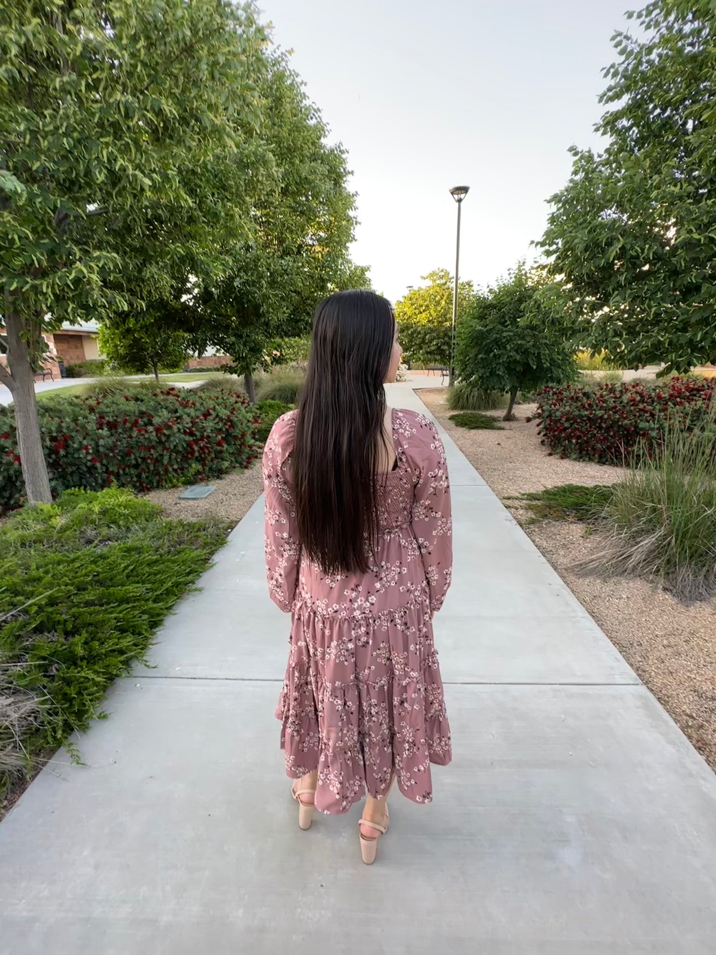 Belle Floral Midi Dress