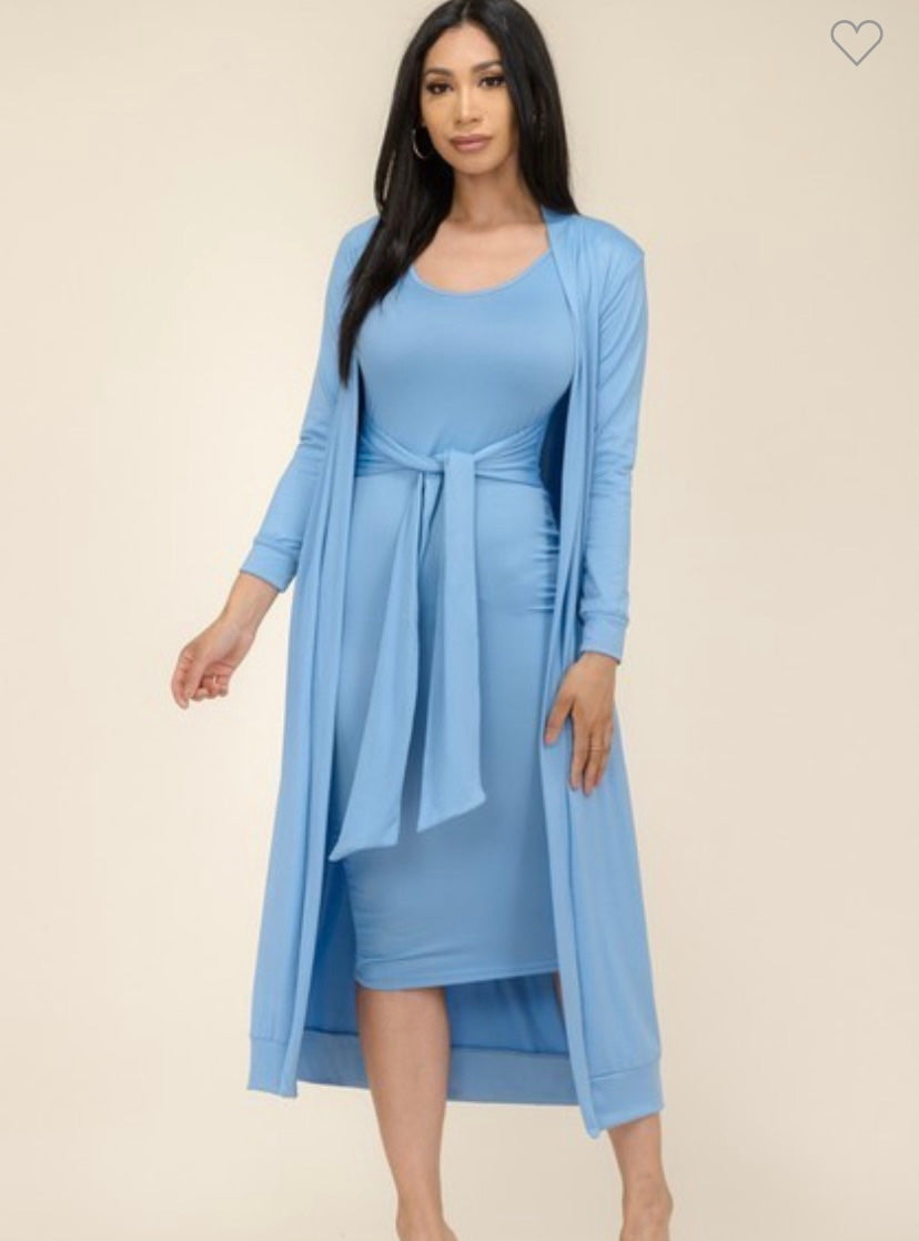 Sophie Midi Dress 2in1