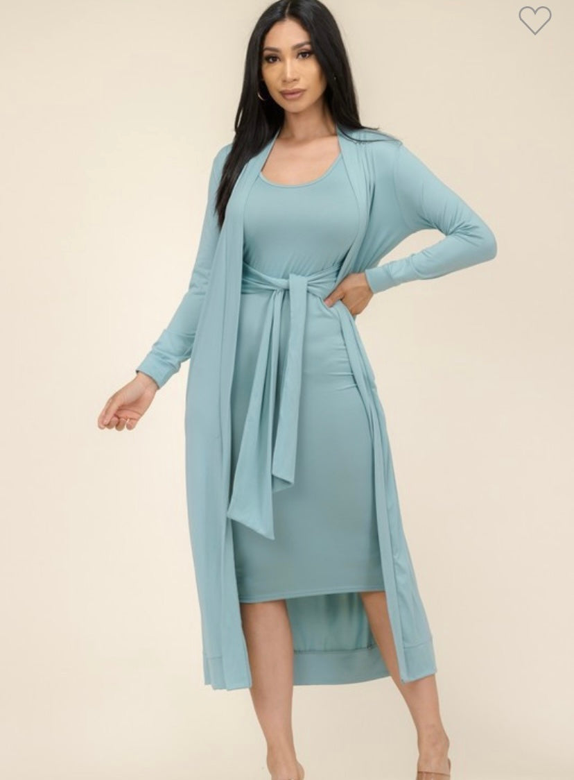 Sophie Midi Dress 2in1